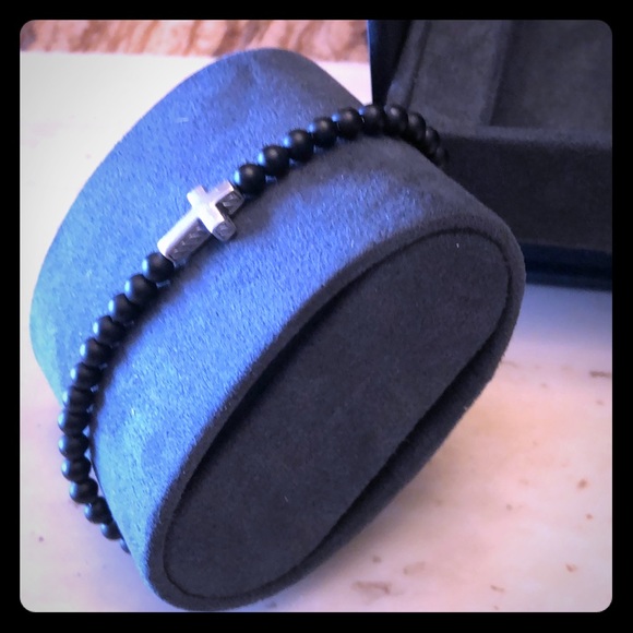 David Yurman Black Onyx Cross bracelet